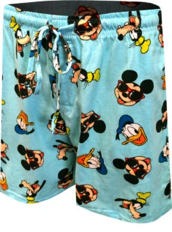 Disney's Classic Mickey Mouse Donald And Goofy Lounge Shorts(Disneys Classic Mickey Mouse Donald And Goofy Lounge Shorts)