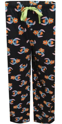 Disney's Lilo And Stitch Jack-o-lantern Halloween Lounge Pants(Disneys Lilo And Stitch Jack O Lantern Halloween Lounge Pants)