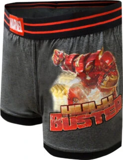 Marvel Comics Avengers Hulkbuster Gray Boxer Brief(Marvel Comics Avengers Hulkbuster Gray Boxer Brief) -Cozy Vibes Store mvau0r0m 1 d79c1c3d 9e45 44eb 85f0 fc88da3e1bd7