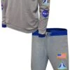 NASA Logo Space Suit Earn Your Ranks Pajamas(Nasa Logo Space Suit Earn Your Ranks Pajamas) -Cozy Vibes Store nasa06smn 1