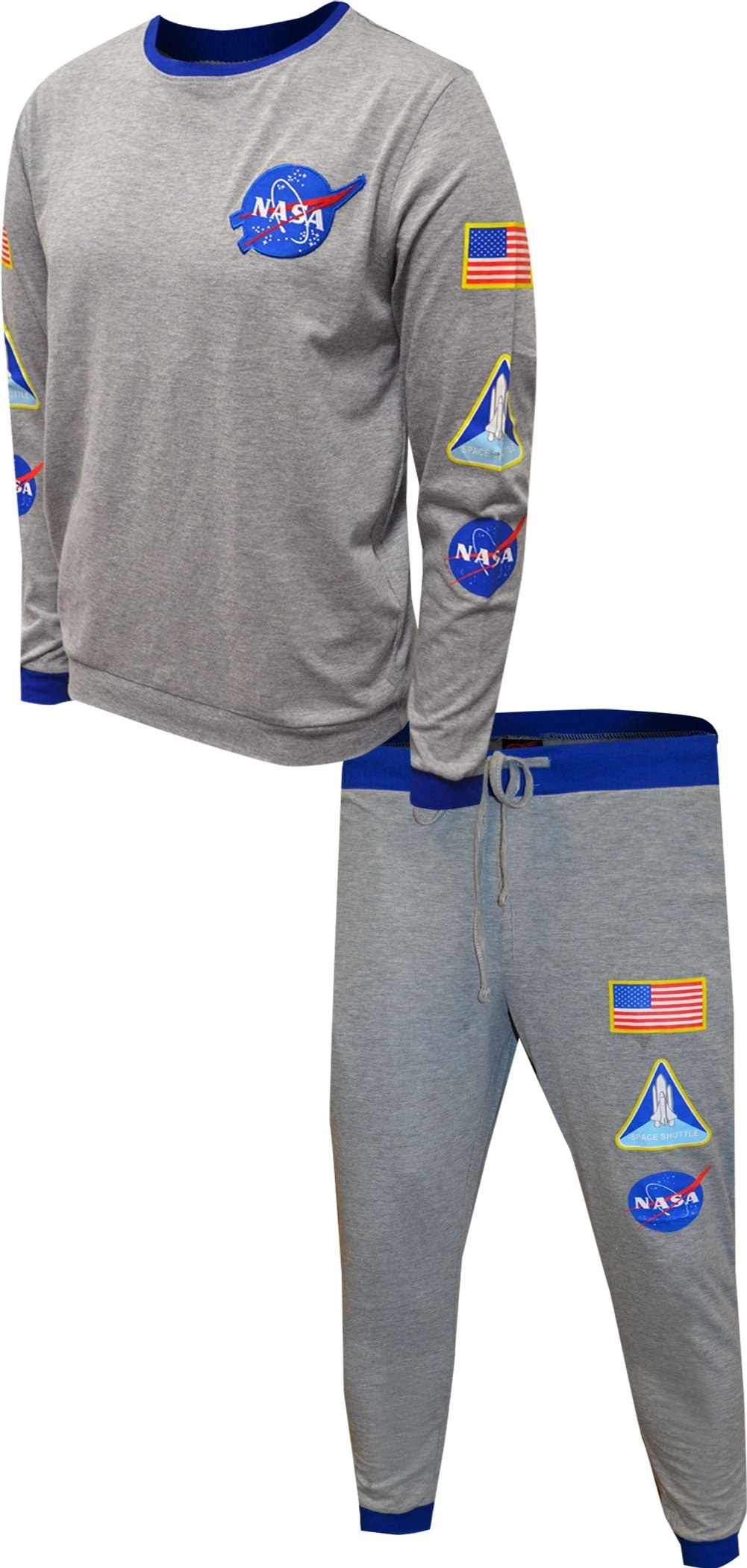 NASA Logo Space Suit Earn Your Ranks Pajamas(Nasa Logo Space Suit Earn Your Ranks Pajamas) 8 NASA Logo Space Suit Earn Your Ranks Pajamas(Nasa Logo Space Suit Earn Your Ranks Pajamas) - Image 6