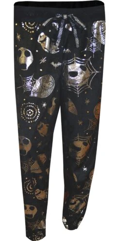 Nightmare Before Christmas Jack Skellington Ladies Jogger Loungepant(Nightmare Before Christmas Jack Skellington Ladies Jogger Loungepant)