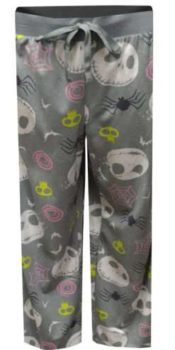 Nightmare Before Christmas Jack Gray Silky Fleece Loungepant(Nightmare Before Christmas Jack Gray Silky Fleece Loungepant) -Cozy Vibes Store nb310xpt 1 8cb14c7a 2103 4fd3 b2b5 ab6749b1f5a9