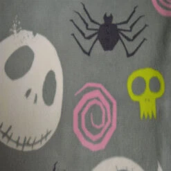 Nightmare Before Christmas Jack Gray Silky Fleece Loungepant(Nightmare Before Christmas Jack Gray Silky Fleece Loungepant) -Cozy Vibes Store nb310xpt 3