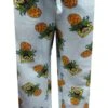 SpongeBob And Pineapples Plush Junior Cut Lounge Pants(Spongebob And Pineapples Light Blue Plush Lounge Pants)