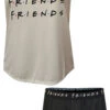 Friends The TV Series Logo Shortie Pajama(Friends The Tv Series Logo Shortie Pajama) -Cozy Vibes Store ol890108fd 1 64f149e7 bf8a 450f aab3 af7e220a273b