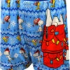 Peanuts Snoopy And Woodstock Christmas Boxers(Peanuts Snoopy And Woodstock Christmas Boxers) -Cozy Vibes Store pn304mbx 1