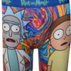 Rick And Morty Psychadelic Swirl Performance Boxer Briefs(Rick And Morty Psychadelic Swirl Performance Boxer Briefs) -Cozy Vibes Store rm011294 1