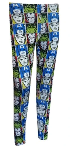 Marvel Comics Classic Avengers Leggings(Marvel Comics Avengers Leggings)