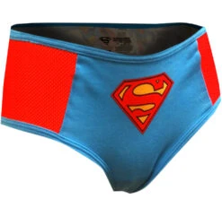 DC Comics Superman Logo And Comics Ladies Panty(Dc Comics Superman Logo And Comics Ladies Panty)