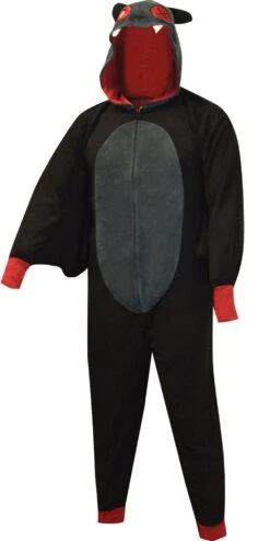 Vampire Bat One Piece Hooded Footie Pajama(Vampire Bat One Piece Hooded Footie Pajama)