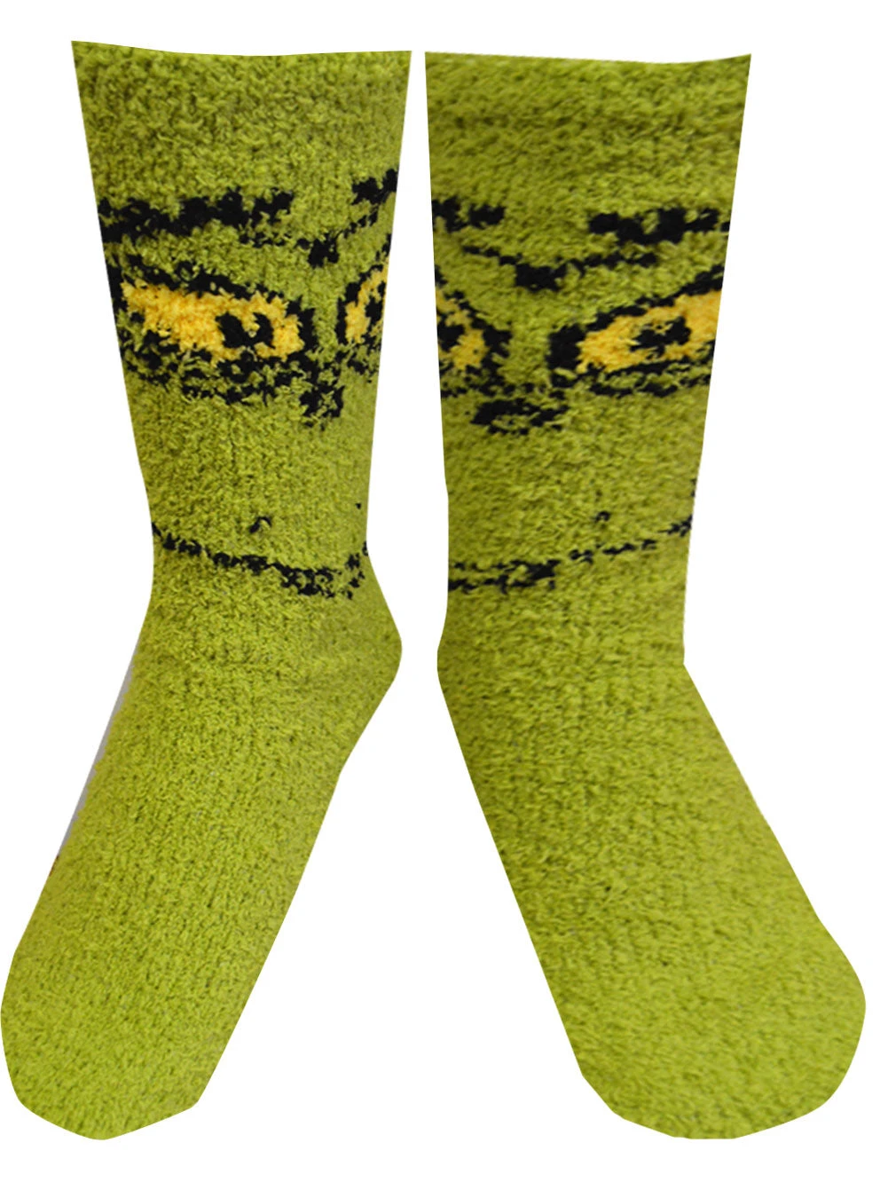 Dr. Seuss' Grinch Face Unisex Adult Fuzzy Slipper Socks(Dr Seuss Grinch Face Unisex Adult Fuzzy Slipper Socks) 3 Dr. Seuss' Grinch Face Unisex Adult Fuzzy Slipper Socks(Dr Seuss Grinch Face Unisex Adult Fuzzy Slipper Socks)