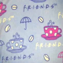 Friends Central Perk Minky Soft Velour Ladies Lounging Pajama(Friends The Tv Series Minky Soft Velour Ladies Lounging Pajama) -Cozy Vibes Store uj036xll 2 1cc69eb2 f375 4aa1 9e2e f95b3d87ed5a