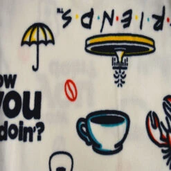 Friends Central Perk Minky Soft Velour Ladies Lounge Pants(Friends The Tv Series Minky Soft Velour Ladies Lounge Pants) -Cozy Vibes Store uj037xpt 2 ec8b91b6 c849 4529 b072 01ef531a0155