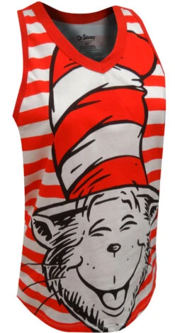 Dr. Seuss Cat In The Hat Tank Top(Dr Seuss Cat In The Hat Tank Top)