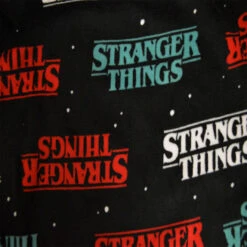 Stranger Things Logo And Lights Silky Fleece Pajama(Stranger Things Logo And Lights Silky Fleece Pajama) -Cozy Vibes Store w8701205ss 3