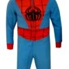 Spiderman Hooded Fleece One Piece Slim Cut Pajama(Spiderman Hooded Fleece One Piece Slim Cut Pajama) -Cozy Vibes Store wf15031us 1