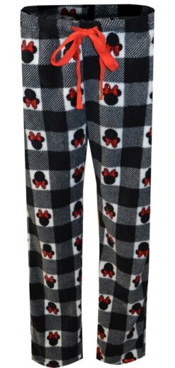 Disney's Minnie Mouse Plush Buffalo Plaid Loungepant(Disneys Minnie Mouse Plush Buffalo Plaid Loungepant)