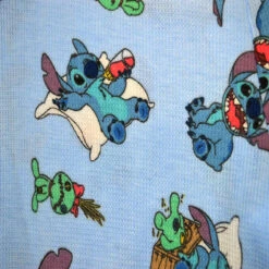 Lilo And Stitch Blue Thermal Waffle Pajama Set(Lilo And Stitch Blue Thermal Waffle Pajama Set) -Cozy Vibes Store wf20317ss 3