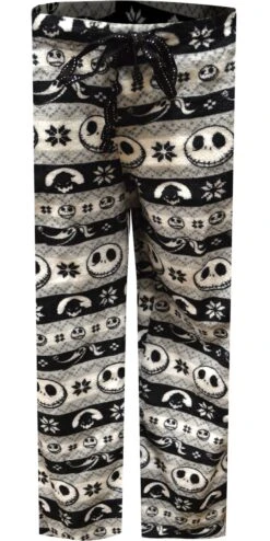 Nightmare Before Christmas Jack Skellington Fairisle Lounge Pant(Nightmare Before Christmas Jack Skellington Fairisle Lounge Pant)