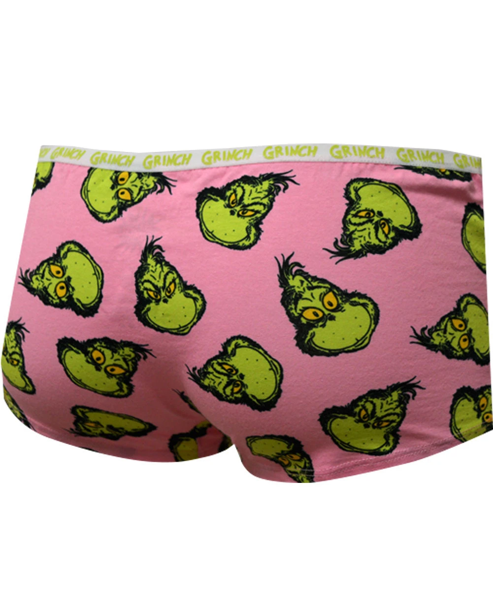 Dr. Seuss Grinning Grinch Pink Boyshort Panty(Dr Seuss Grinning Grinch Pink Boyshort Panty) 4 Dr. Seuss Grinning Grinch Pink Boyshort Panty(Dr Seuss Grinning Grinch Pink Boyshort Panty) - Image 2