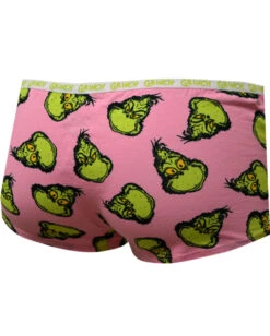 Dr. Seuss Grinning Grinch Pink Boyshort Panty(Dr Seuss Grinning Grinch Pink Boyshort Panty) 22 Dr. Seuss Grinning Grinch Pink Boyshort Panty(Dr Seuss Grinning Grinch Pink Boyshort Panty) -Cozy Vibes Store wf24bs402 2 4702d1e2 df7e 4e24 bc67 6f48567c29ec