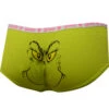 Dr. Seuss Grinning Grinch Green Hipster Panty(Dr Seuss Grinning Grinch Green Hipster Panty) -Cozy Vibes Store wf24hi407 1