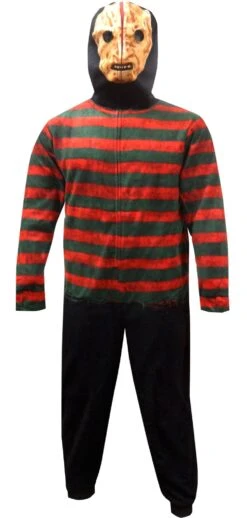 Freddy Krueger Nightmare On Elm Street One Piece Pajama(Freddy Krueger Nightmare On Elm Street One Piece Pajama) -Cozy Vibes Store wr024959sg 1 ac39b0da 188e 489d b045 aad4d29493d0