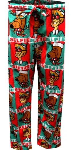Scooby Doo And Shaggy Christmas Fun Lounge Pants(Scooby Doo And Shaggy Christmas Fun Lounge Pants)