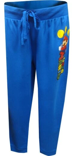 Nintendo Super Mario Royal Blue Jogger Lounge Pants(Nintendo Super Mario Royal Blue Jogger Lounge Pants) -Cozy Vibes Store ws17023pt 2 6db0536a 2130 4946 910b 6ccfaeb555d1
