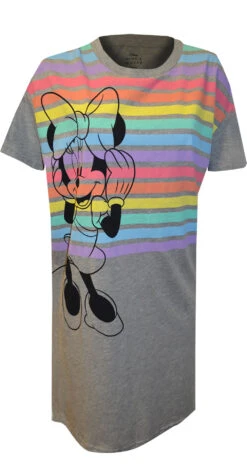 Disney's Minnie Mouse Rainbow Night Shirt(Disneys Minnie Mouse Rainbow Night Shirt)