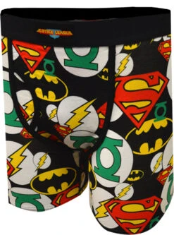 DC Comics Justice League Character Symbols Boxer Brief(Dc Comics Justice League Character Symbols Boxer Brief)