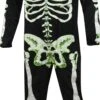 Unisex Glow In The Dark Skeleton Bones Onesie Pajama(Unisex Glow In The Dark Skeleton Bones Onesie Pajama) 1 Unisex Glow In The Dark Skeleton Bones Onesie Pajama(Unisex Glow In The Dark Skeleton Bones Onesie Pajama) -Cozy Vibes Store zu0r28g 1