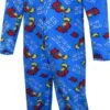 Christmas Don't Bust My Bulbs One Piece Union Suit Pajama(Christmas Dont Bust My Bulbs One Piece Union Suit Pajama) -Cozy Vibes Store zu4g21gen 1