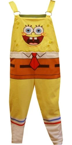 SpongeBob Overalls Jammerall Unisex Adult Onesie Pajama(Spongebob Overalls Jammerall Unisex Adult Onesie Pajama) -Cozy Vibes Store zum5z48sp 2